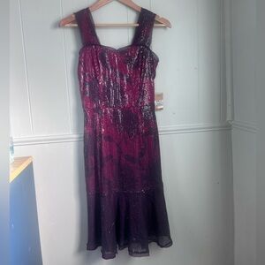 NWT Rachel Roy midi sequin cocktail dress